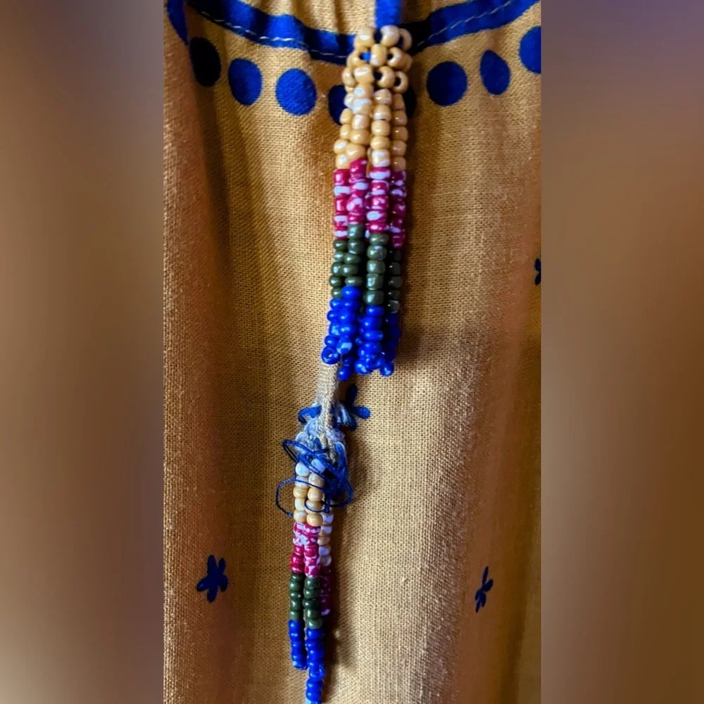 Farm Rio Yellow Floral Yard Maxi Dress Large - Picture 5 of 5